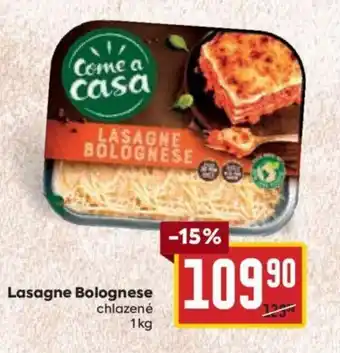 Billa Lasagne Bolognese nabídka