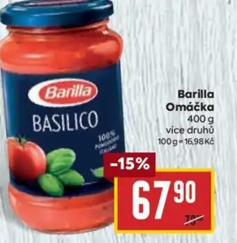 Billa Barilla Omáčka nabídka