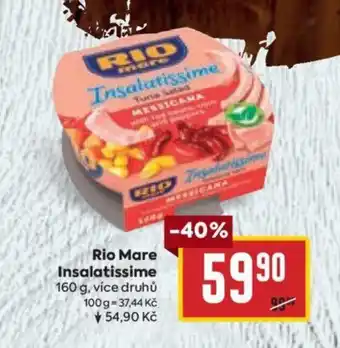 Billa Rio Mare Insalatissime nabídka