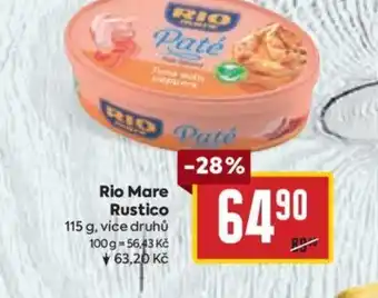 Billa Rio Mare Rustico nabídka