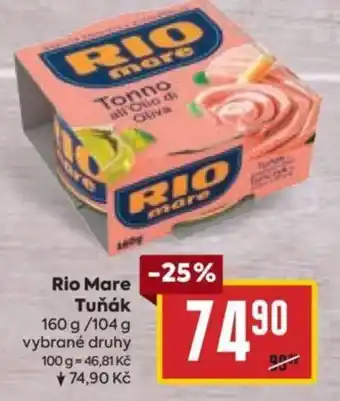 Billa Rio Mare Tuňák nabídka