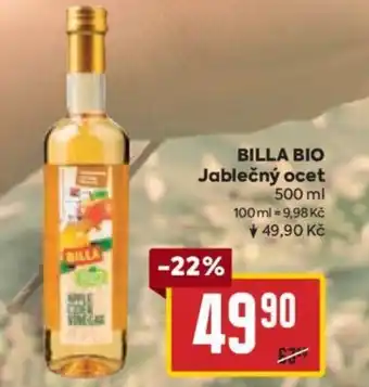 Billa BILLA BIO Jablečný ocet 500 ml nabídka