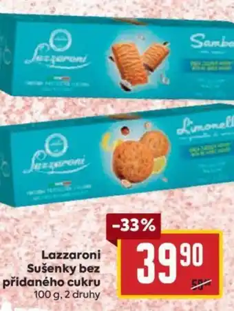 Billa Lazzaroni Sušenky bez přidaného cukru nabídka