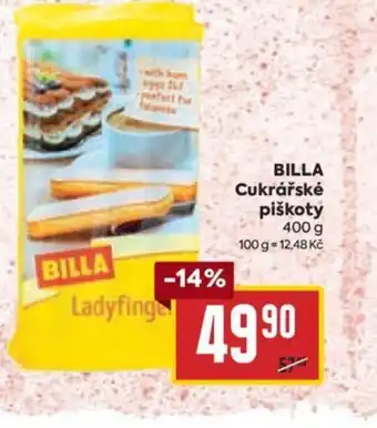 BILLA Cukrářské piškoty