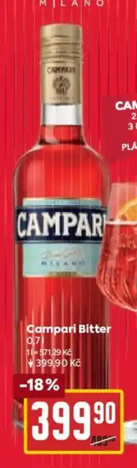 Billa Campari Bitter 0.7L nabídka