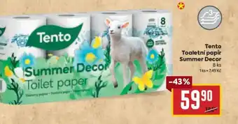 Billa Tento Toaletní papír Summer Decor nabídka