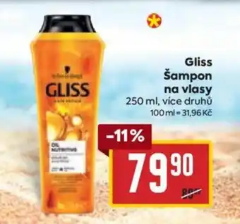 Billa Gliss Šampon na vlasy nabídka