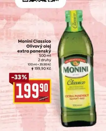 Billa Monini Classico Olivový olej extra panenský 500 ml nabídka