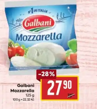 Billa Galbani Mozzarella nabídka