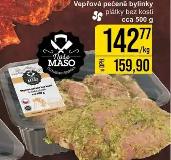 Jip Vepřová pečeně bylinky plátky bez kosti nabídka