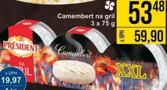 Jip Camembert na gril 3 x 75 g nabídka