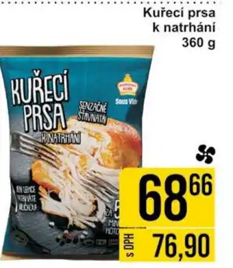 Jip Kuřecí prsa k natrhání 360 g nabídka