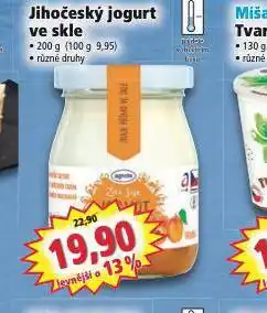 Norma Jihočeský jogurt ve skle nabídka