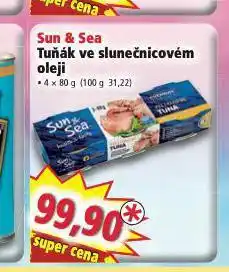 Norma Sun & sea tuňák ve slunečnicovém oleji nabídka