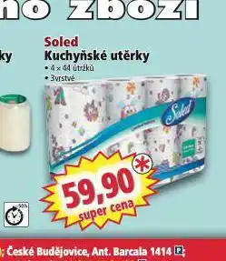 Norma Soled kuchyňské utěrky nabídka