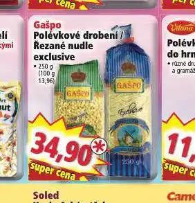 Norma Gašpo polévkové drobení / řezané nudle exclusive nabídka
