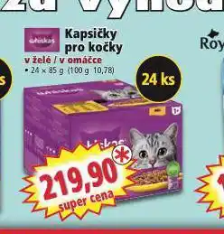 Norma Whiskas kapsičky pro kočky nabídka