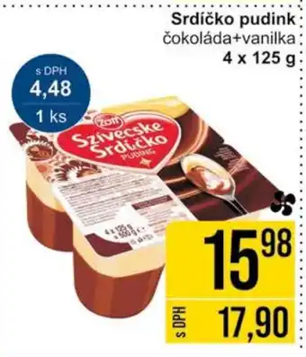Jip Srdíčko pudink nabídka