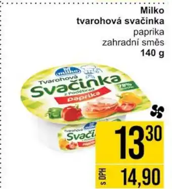 Jip Milko tvarohová svačinka nabídka
