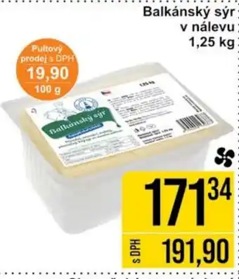 Jip Balkánský sýr v nálevu 1,25 kg nabídka