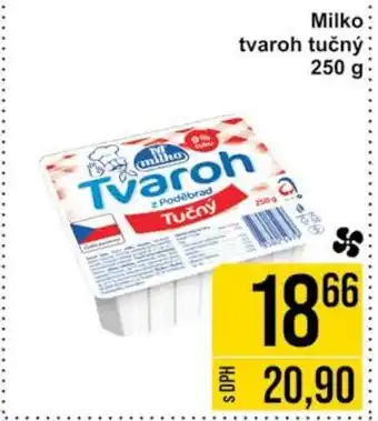 Jip Milko tvaroh tučný 250 g nabídka