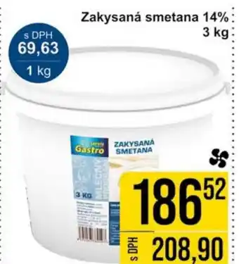 Jip Zakysaná smetana 14% 3 kg nabídka