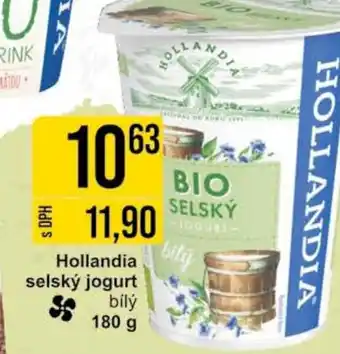 Jip Hollandia selský jogurt bílý 180 g nabídka