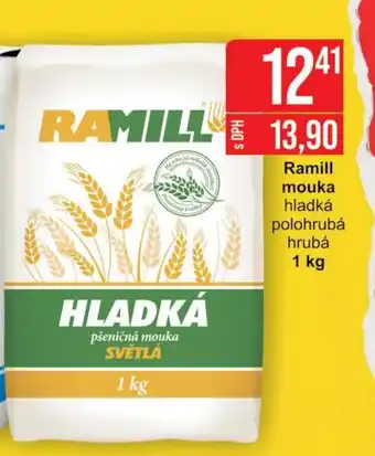 Jip Ramill mouka hladká polohrubá hrubá 1 kg nabídka