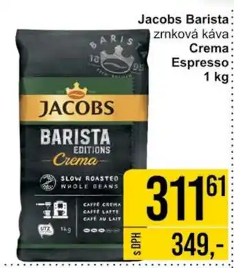 Jip Jacobs Barista nabídka