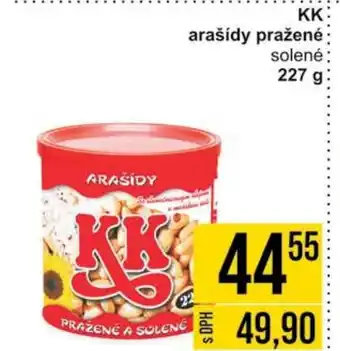 Jip KK arašídy pražené solené 227 g nabídka