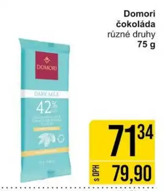 Jip Domori čokoláda 75 g nabídka