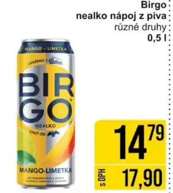 Jip Birgo nealko nápoj z piva různé druhy 0,5L nabídka