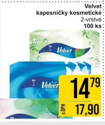 Jip Velvet kapesníčky kosmetické 2-vrstvé 100 ks nabídka