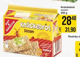 Jip Knäckebrot sezam 250g nabídka