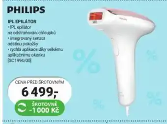 Planeo Elektro PHILIPS IPL EPILÁTOR nabídka
