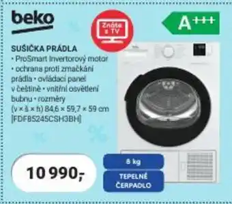 Planeo Elektro beko SUŠIČKA PRÁDLA nabídka