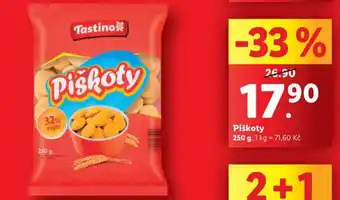 Lidl Piškoty nabídka