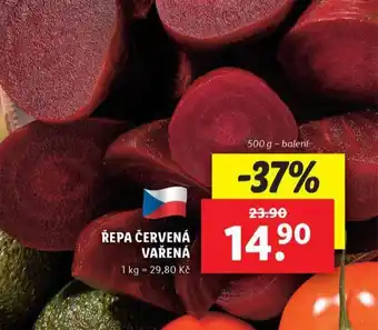 Lidl Řepa červená vařená nabídka