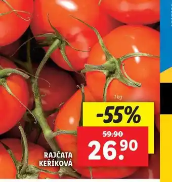 Lidl Rajčata keříková nabídka