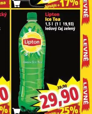 Norma Lipton ice tea nabídka