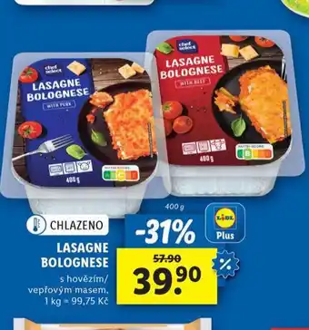 Lidl Lasagne bolognese nabídka