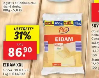 Lidl Eidam xxl nabídka