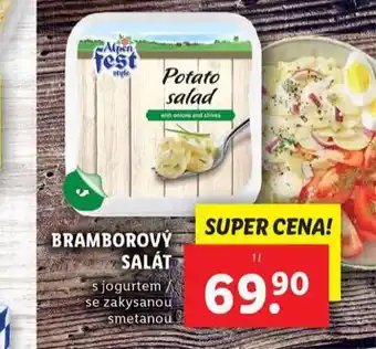 Lidl Bramborový salát nabídka