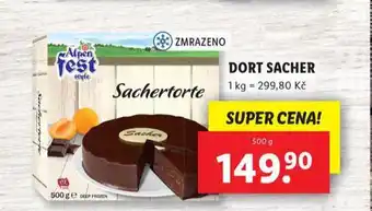 Lidl Dort sacher nabídka