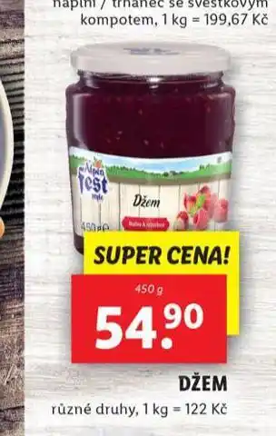 Lidl Džem nabídka