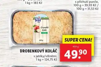 Lidl Drobenkový koláč nabídka