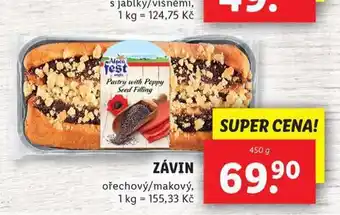 Lidl Závin nabídka