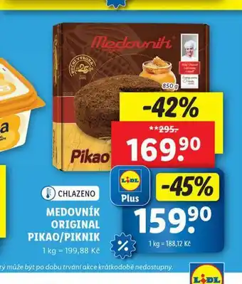 Lidl Medovník original pikao / piknik nabídka
