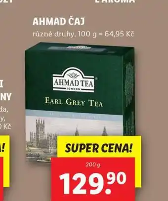 Lidl Ahmad čaj nabídka