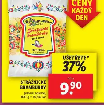 Lidl Strážnické brambůrky nabídka